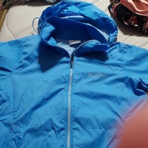 Columbia Vibrant Blue Outdoor Jacket